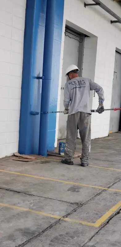 Pintura industrial de empresa