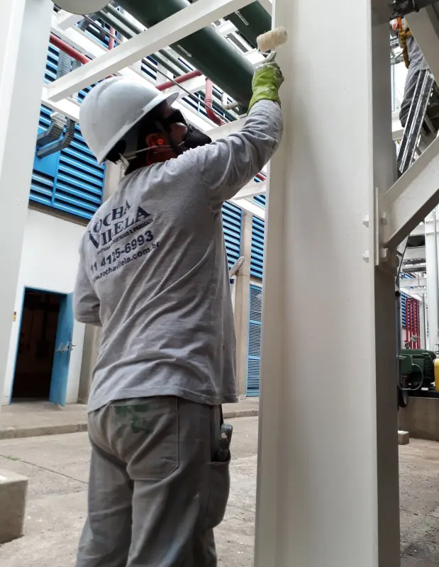 Serviço de pintura industrial